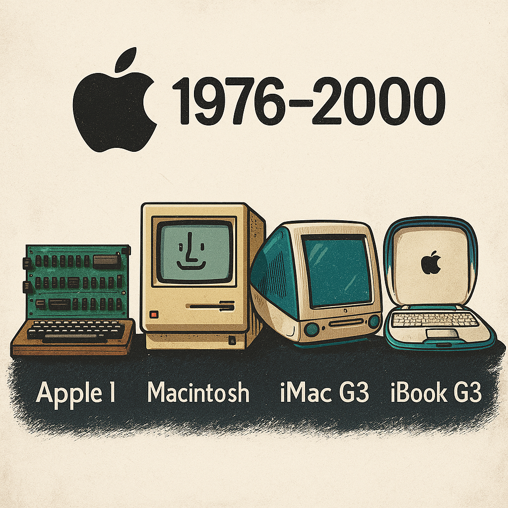 L'histoire de Apple : Tout savoir sur Apple de 1976 a 2000