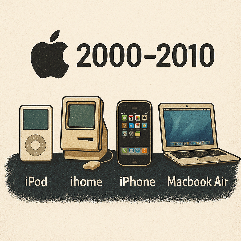 L'histoire de Apple : Tout savoir sur Apple de 2000 a 2010