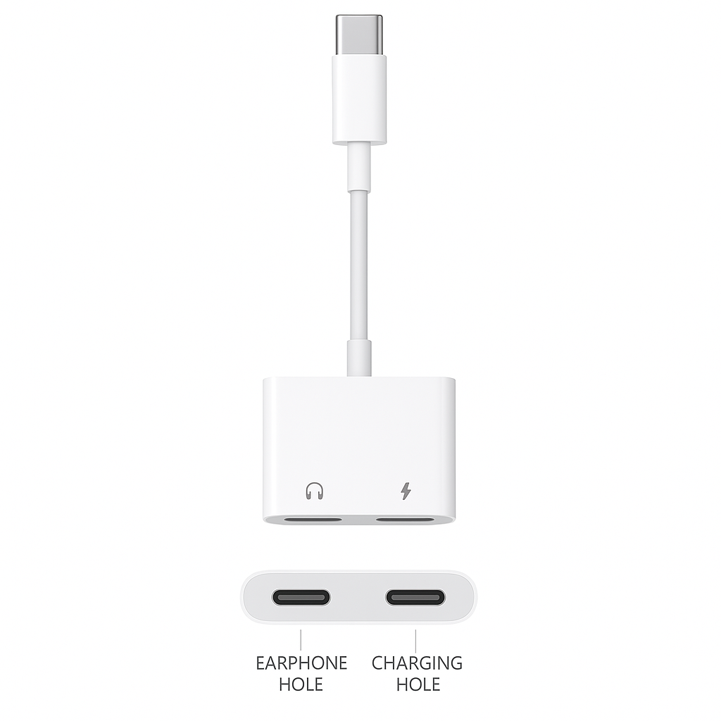 Adaptateur USB-C vers 2 autres USB-C