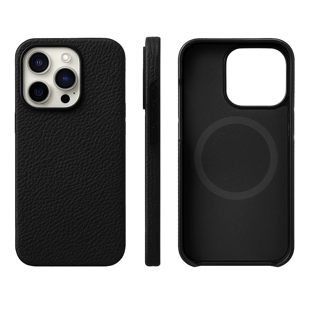 Coque en cuire pour iPhone