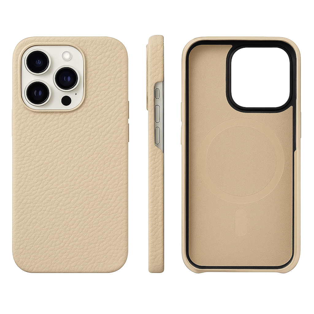 Coque en cuire pour iPhone