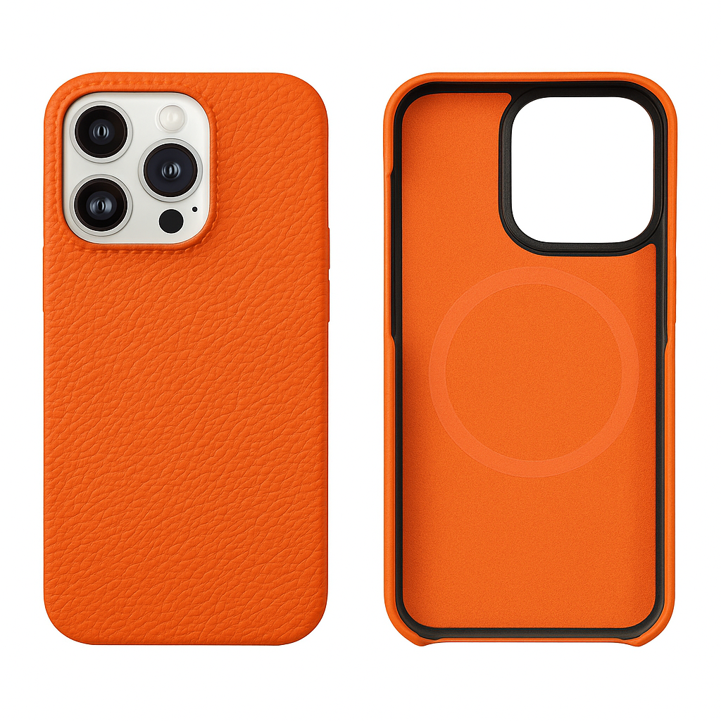 Coque en cuire pour iPhone