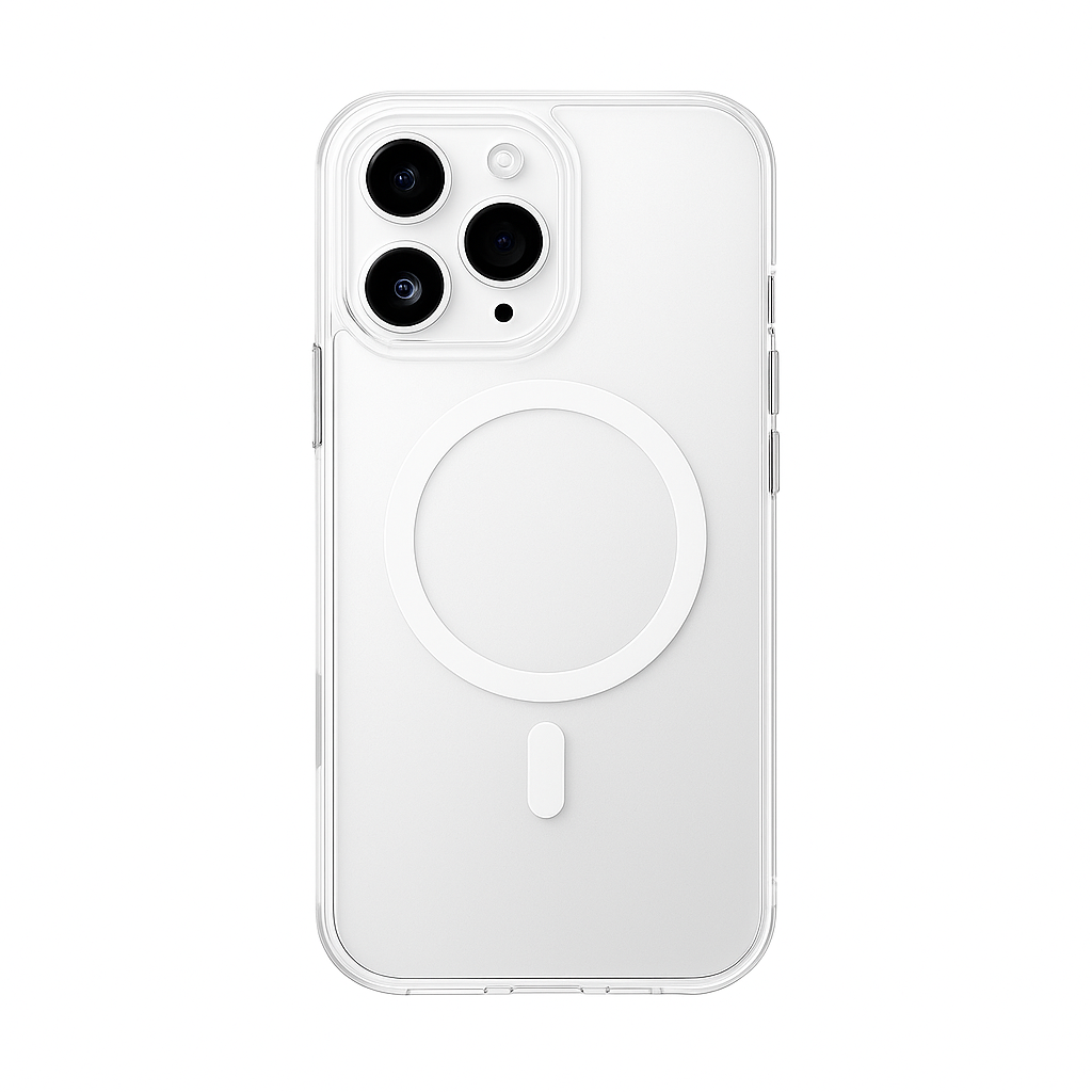 Coque transparente avec MagSafe pour iPhone