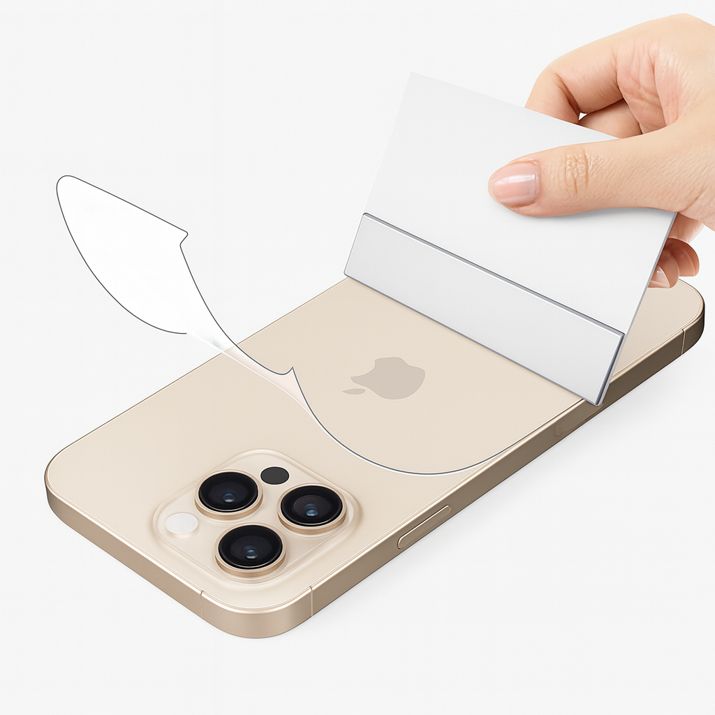 Pack de 2 Films de Protection arrière pour iPhone