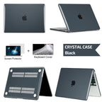 Coque Rigide couleur cristal unie pour MacBook