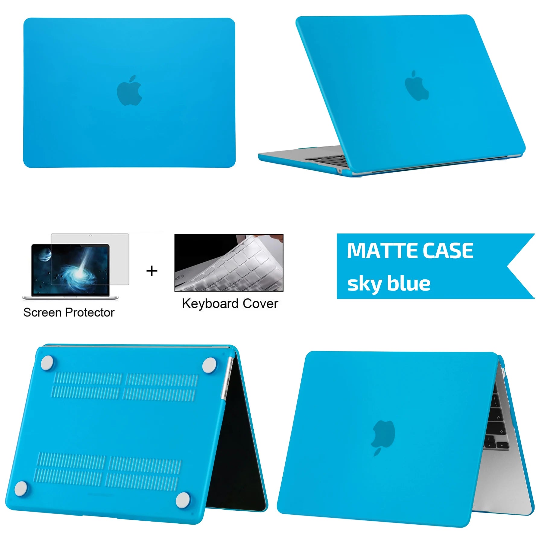 Coque Rigide couleur mate unie pour MacBook