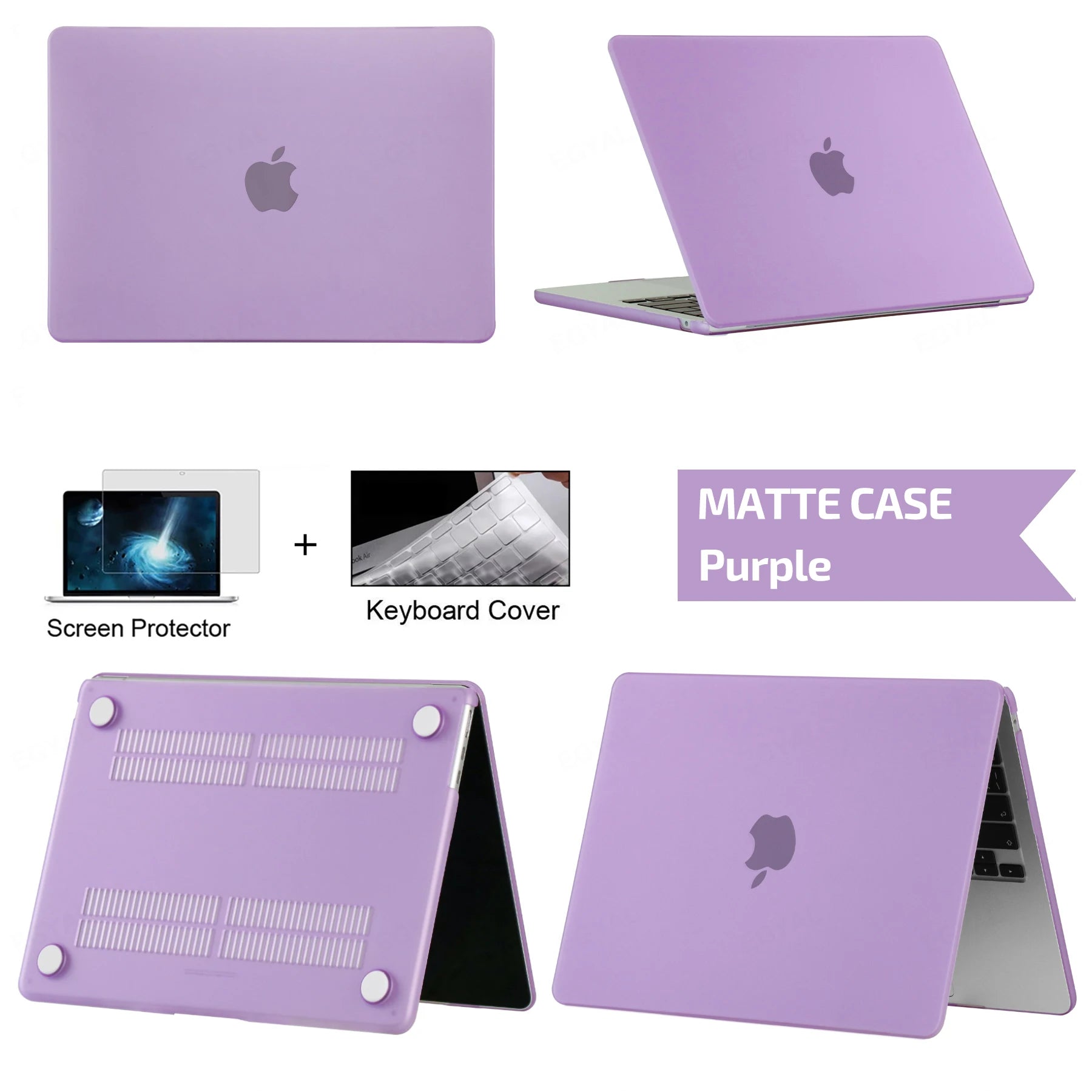 Coque Rigide couleur mate unie pour MacBook