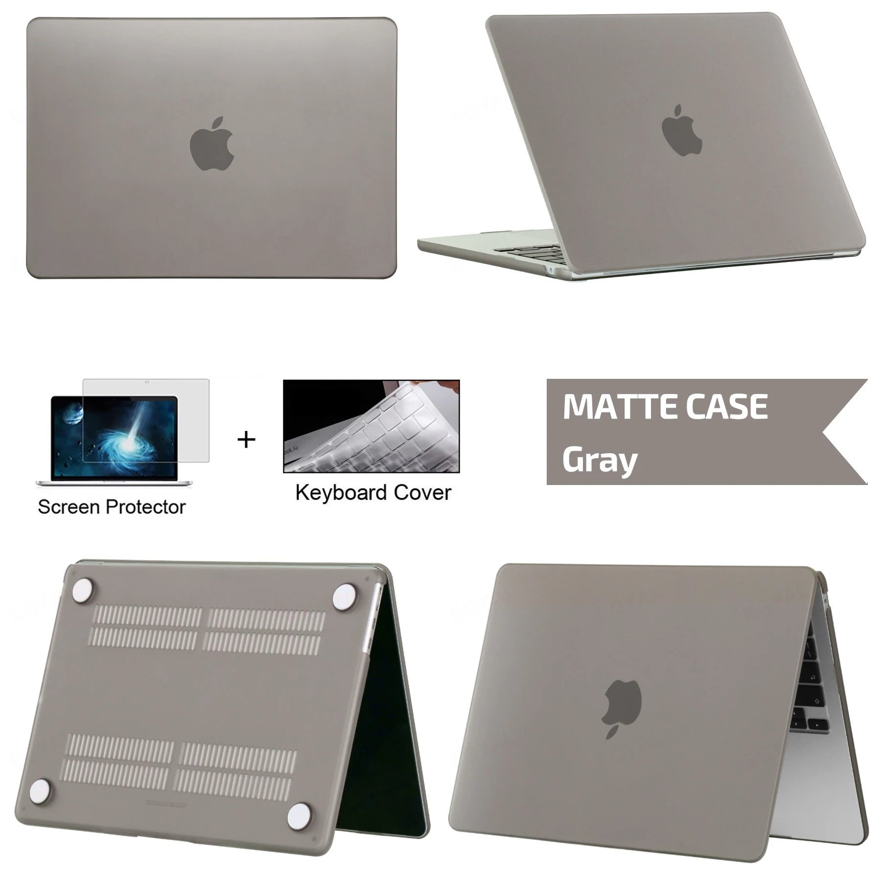Coque Rigide couleur mate unie pour MacBook