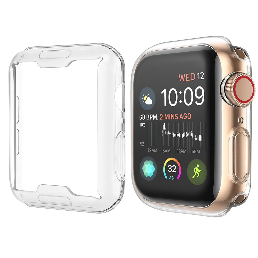 Coque Transparente Intégrale pour Apple Watch