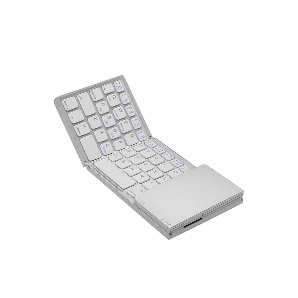 Clavier Bluetooth Pliable avec Pavé Tactile