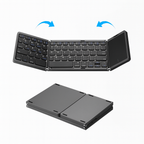 Clavier Bluetooth Pliable avec Pavé Tactile
