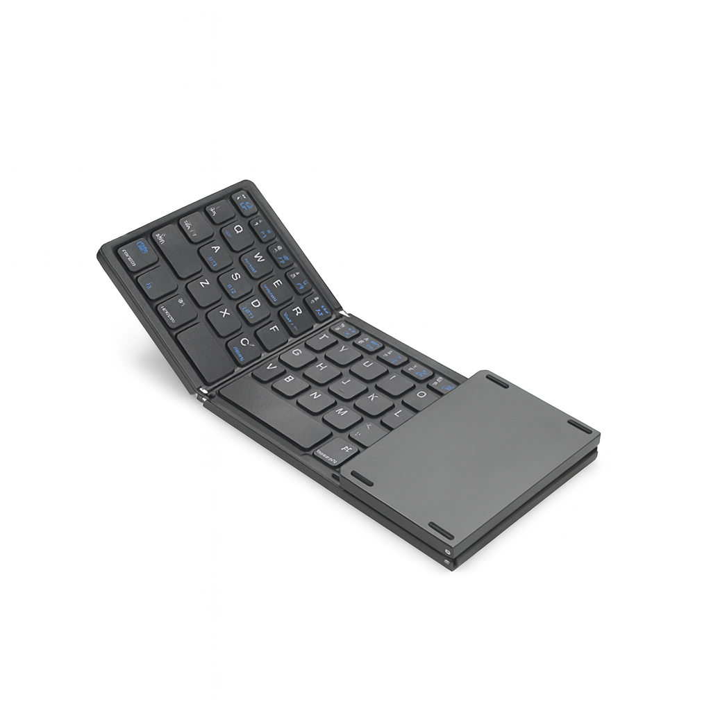 Clavier Bluetooth Pliable avec Pavé Tactile