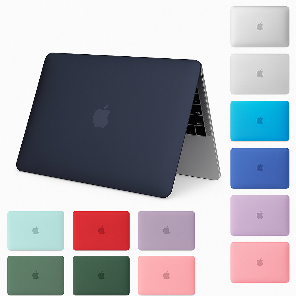 Coque Rigide couleur cristal unie pour MacBook