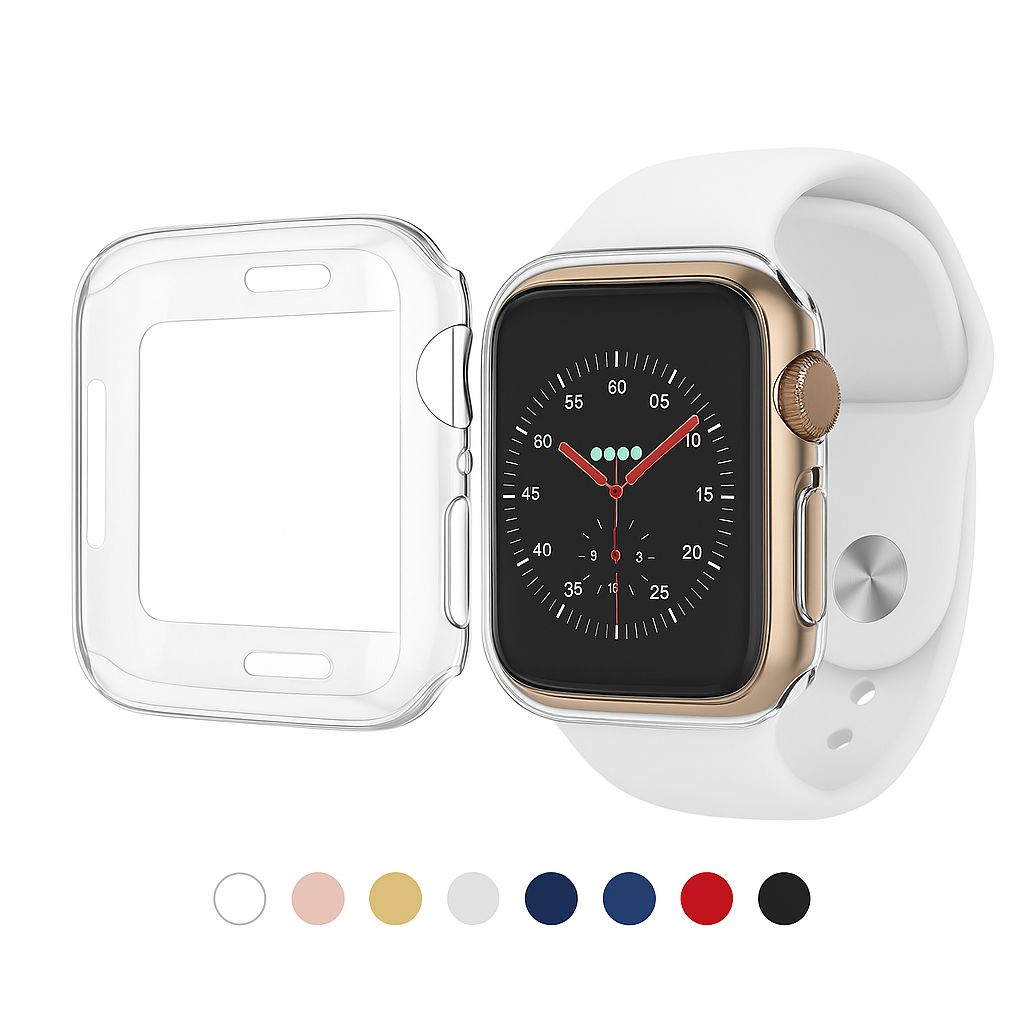Coque Transparente Intégrale pour Apple Watch